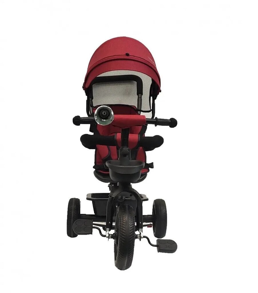 360 pyörivä kolmipyörä BT-13 musta runko - punainen hinta ja tiedot | Kolmipyörät | hobbyhall.fi
