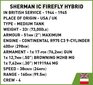 Sherman IC Firefly hybridi tyynyt hinta ja tiedot | LEGOT ja rakennuslelut | hobbyhall.fi