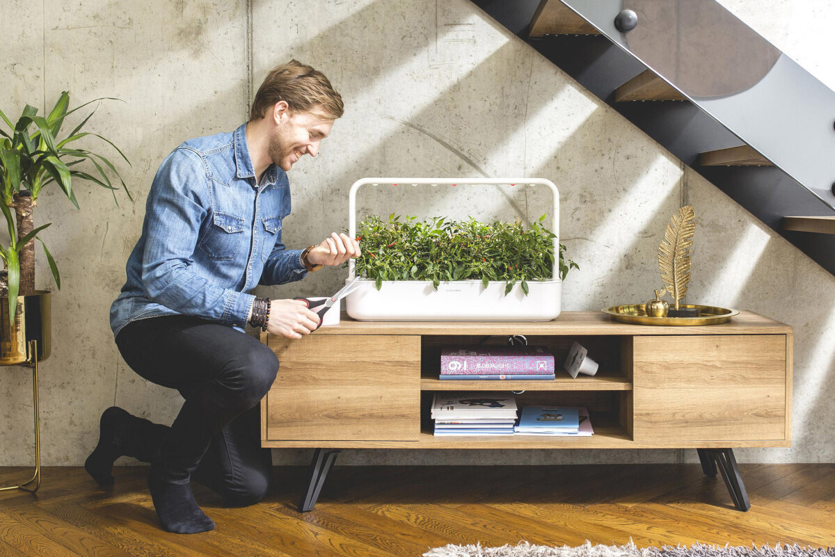 Click & Grow Smart Garden 9 Pro, valkoinen hinta ja tiedot | Sisäpuutarhat ja kasvilamput | hobbyhall.fi