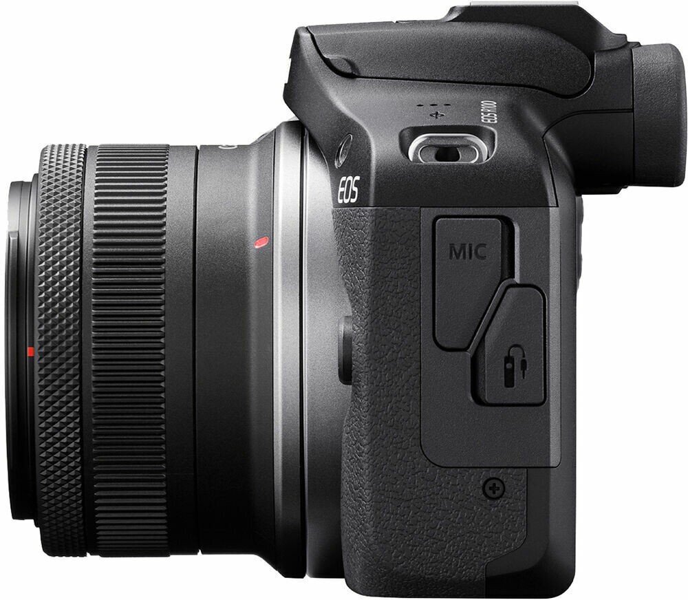 Canon EOS R100 + 18-45 + 55-210mm, musta hinta ja tiedot | Kamerat | hobbyhall.fi