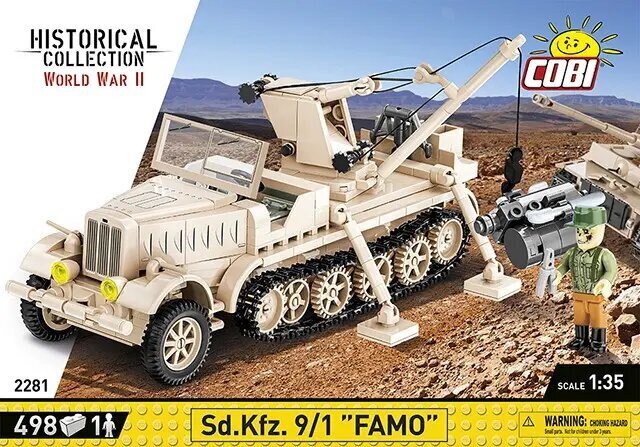 Tiilet Sd.Kfz. 9/1 Fimo hinta ja tiedot | LEGOT ja rakennuslelut | hobbyhall.fi