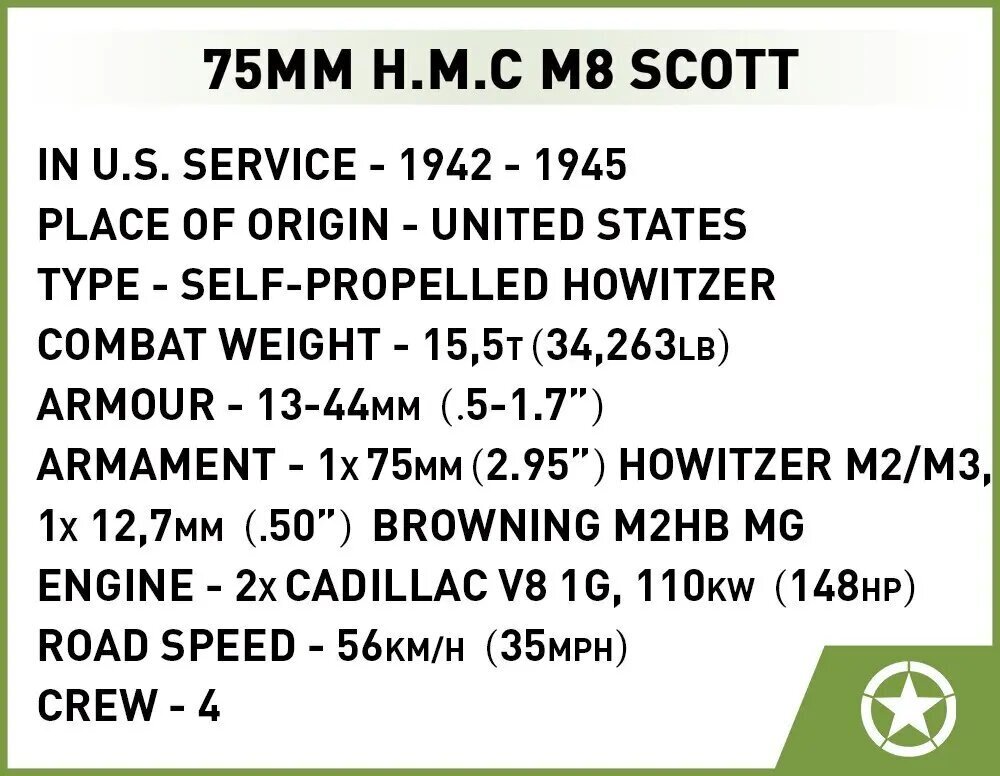 HMC M8 Scott Pads hinta ja tiedot | LEGOT ja rakennuslelut | hobbyhall.fi