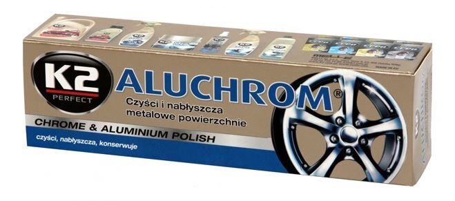 Alumiini- ja kromikiillotustahna K2 Aluchrom hinta ja tiedot | Autokemikaalit | hobbyhall.fi