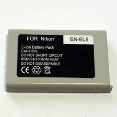 Nikon, akku EN-EL5, 3.7V, 1200mAh, Li hinta ja tiedot | Kameran akut | hobbyhall.fi