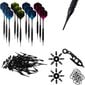 12 kpl Darts / Darts + tarvikkeita hinta ja tiedot | Darts | hobbyhall.fi