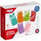 WOOPIE Sensory Rubber Animals 6 kpl. hinta ja tiedot | Vauvan lelut | hobbyhall.fi