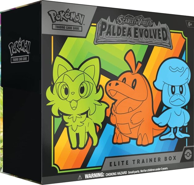 Kortit Pokemon Paldea Evolved Elite Trainer Box