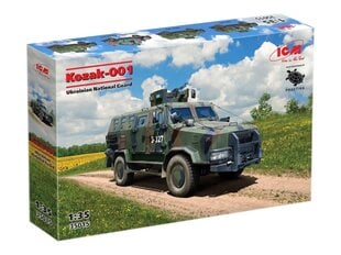 Liimattava malli ICM 35015 Ukrainian National Guard Kozak-001 1/35 hinta ja tiedot | Koottavat pienoismallit | hobbyhall.fi