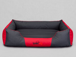 Lemmikkien peti Hobbydog Comfort XXXL, punainen/harmaa hinta ja tiedot | Pedit ja pesät | hobbyhall.fi