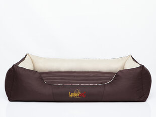 Lemmikin peti Hobbydog Comfort XL, ruskea/kerma hinta ja tiedot | Pedit ja pesät | hobbyhall.fi