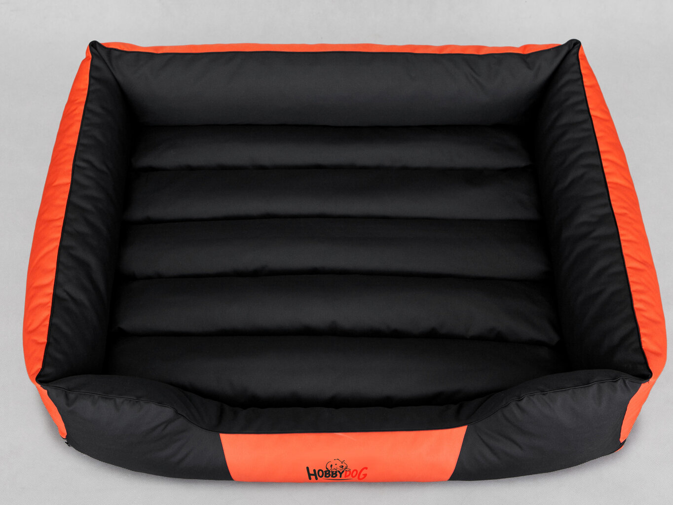 Lemmikin peti Hobbydog Comfort XL, musta/oranssi hinta ja tiedot | Pedit ja pesät | hobbyhall.fi