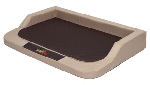 Hobbydog koiranpesä Medico Standard XL, 94x62 cm, ruskea/kerma hinta ja tiedot | Pedit ja pesät | hobbyhall.fi