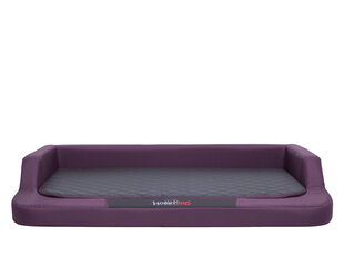 Hobbydog koiranpesä Medico Standard XXL, 120x80 cm, violetti/musta hinta ja tiedot | Pedit ja pesät | hobbyhall.fi