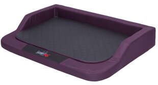 Hobbydog koiranpesä Medico Standard XXL, 120x80 cm, violetti/musta hinta ja tiedot | Pedit ja pesät | hobbyhall.fi