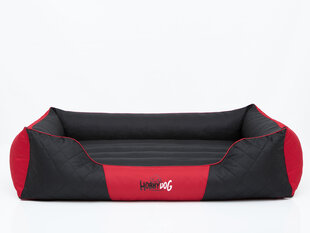 Pesä Hobbydog Premium L, punainen/musta, 65x50 cm hinta ja tiedot | Pedit ja pesät | hobbyhall.fi