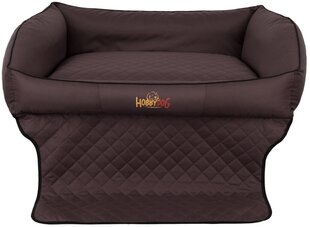 Matkapatja Hobbydog Royal Trunk Dark Brown, R2, 100x80 cm hinta ja tiedot | Koiran matkatarvikkeet | hobbyhall.fi