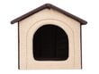 Hobbydog Inari Beige Brown lemmikin peti, 44x38 cm hinta ja tiedot | Pedit ja pesät | hobbyhall.fi