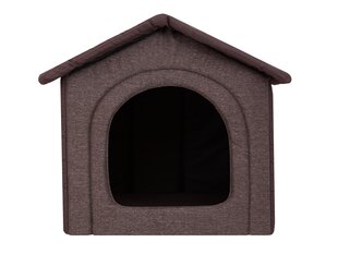 Hobbydog Inari Dark Brown lemmikin peti, 52x46 cm hinta ja tiedot | Pedit ja pesät | hobbyhall.fi