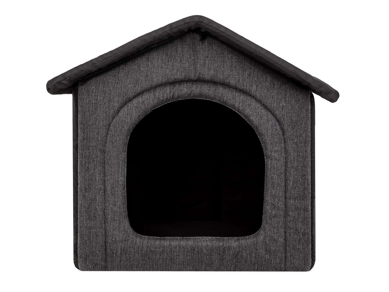 Koiran pesä Hobbydog Inari Grey Black, 60x55 cm hinta ja tiedot | Pedit ja pesät | hobbyhall.fi