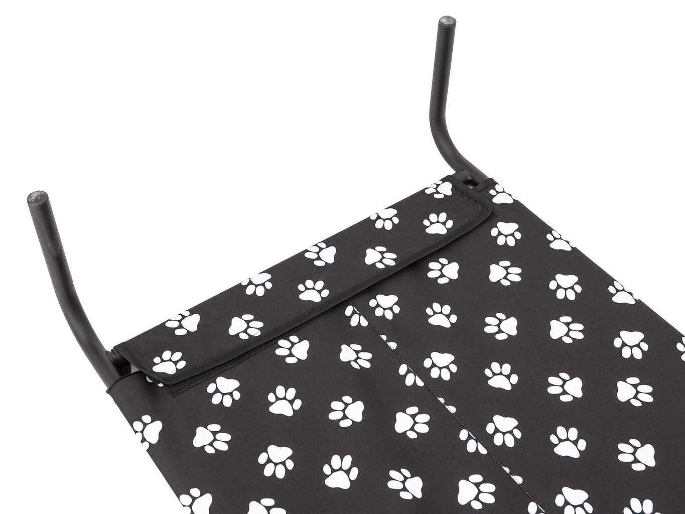 Koiranpesä Hobbydog Iron Black Paws L, 80x42x15 cm hinta ja tiedot | Pedit ja pesät | hobbyhall.fi