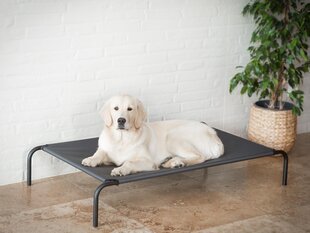 Hobbydog koiranpesä Iron Dark Grey XL, 100x55x20 cm hinta ja tiedot | Pedit ja pesät | hobbyhall.fi