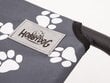 Hobbydog koiranpesä Iron Dark Grey Paws XL, 100x55x20 cm hinta ja tiedot | Pedit ja pesät | hobbyhall.fi