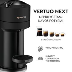 DeLonghi Nespresso Vertuo Next hinta ja tiedot | Kahvinkeittimet ja kahvikoneet | hobbyhall.fi