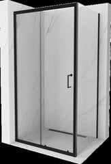 Suihkukaappi Mexen Apia, Black, 125 x 80 cm hinta ja tiedot | Suihkukaapit ja suihkunurkat | hobbyhall.fi