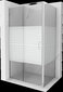 Suihkukaappi Mexen Apia, Chrome, 95 x 70 cm, puolimatta hinta ja tiedot | Suihkukaapit ja suihkunurkat | hobbyhall.fi