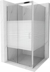 Suihkukaappi Mexen Apia, Chrome, 100 x 100 cm, puolimatta hinta ja tiedot | Suihkukaapit ja suihkunurkat | hobbyhall.fi