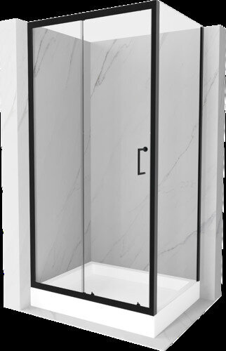 Suihkukaappi Mexen Apia R altaalla ja sifonilla, 120 x 80 cm hinta ja tiedot | Suihkukaapit ja suihkunurkat | hobbyhall.fi