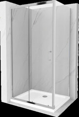 Suihkukaappi Mexen Apia altaalla ja sifonilla, 90 x 70 cm, Chrome hinta ja tiedot | Suihkukaapit ja suihkunurkat | hobbyhall.fi