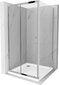 Suihkukaappi Mexen Apia altaalla ja sifonilla, 90 x 90 cm, Chrome hinta ja tiedot | Suihkukaapit ja suihkunurkat | hobbyhall.fi