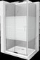 Suihkukaappi Mexen Apia altaalla ja sifonilla, puolimatta, 100 x 70 cm hinta ja tiedot | Suihkukaapit ja suihkunurkat | hobbyhall.fi