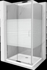 Suihkukaappi Mexen Apia altaalla ja sifonilla, puolimatta, 110 x 80 cm hinta ja tiedot | Suihkukaapit ja suihkunurkat | hobbyhall.fi