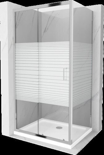 Suihkukaappi Mexen Apia altaalla ja sifonilla, puolimatta, 120 x 70 cm hinta ja tiedot | Suihkukaapit ja suihkunurkat | hobbyhall.fi