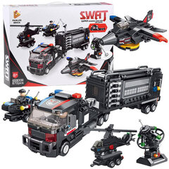 6-in-1 SWAT -rakennussarja, 672 osaa hinta ja tiedot | LEGOT ja rakennuslelut | hobbyhall.fi