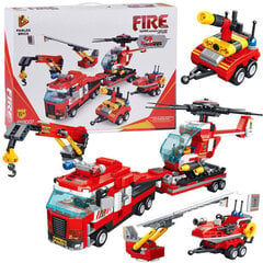 Paloauto-rakennussarja, 646 osaa hinta ja tiedot | LEGOT ja rakennuslelut | hobbyhall.fi
