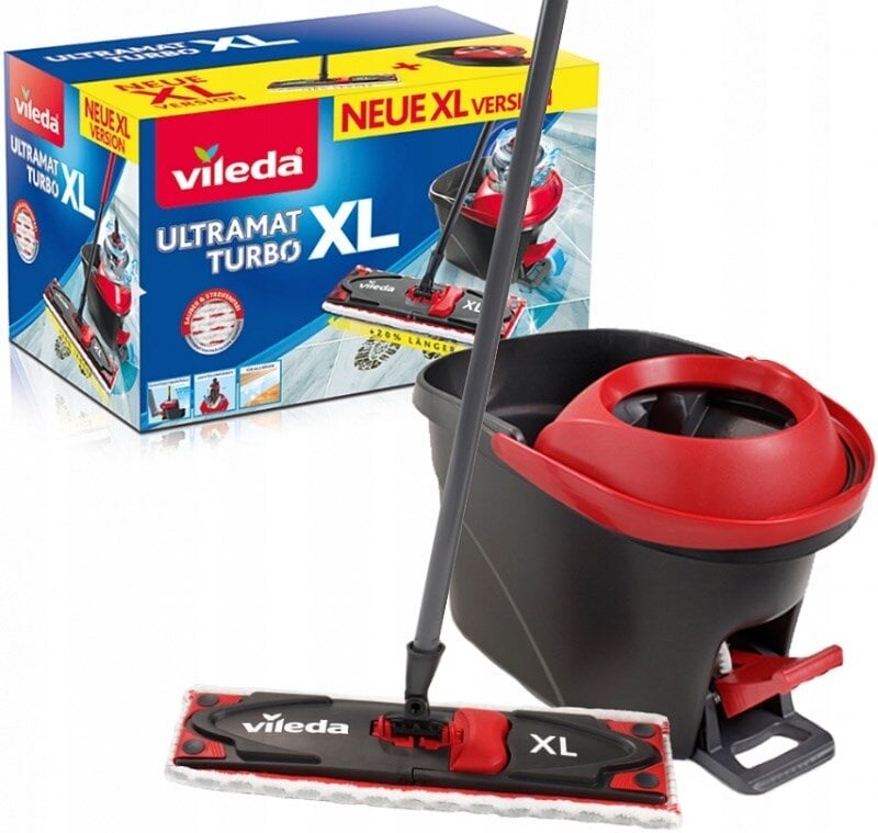 Vileda Ultramat Turbo XL Mop hinta ja tiedot | Siivoustarvikkeet | hobbyhall.fi