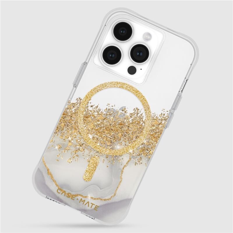 Case Mate Karat Marble case, MagSafe- iPhone 15 Pro Max hinta ja tiedot | Puhelimen kuoret ja kotelot | hobbyhall.fi