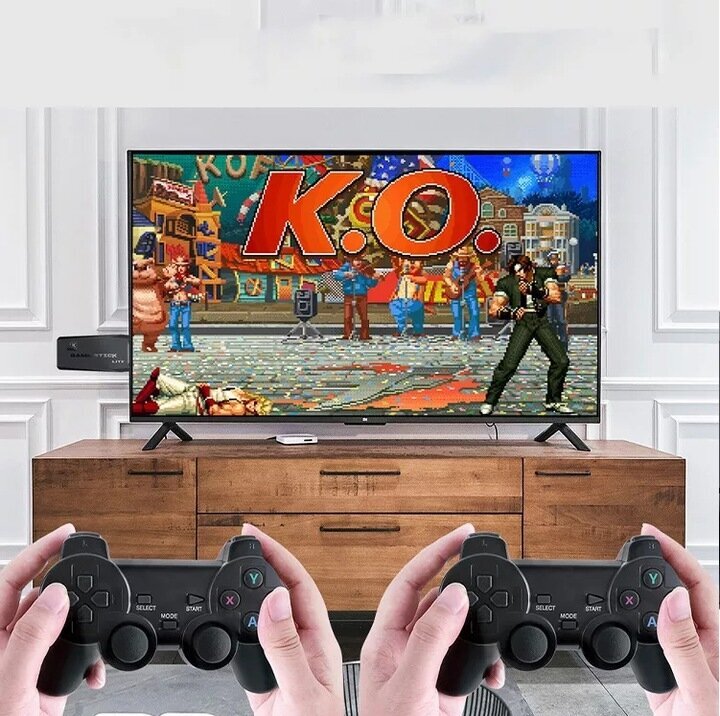 4K TV Game Retro Console 10 000 peliä hinta ja tiedot | Pelikonsolit | hobbyhall.fi
