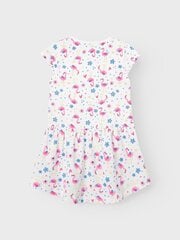 Name It vauvan mekko 13215107*03, valkoinen/roosa hinta ja tiedot | Tyttöjen mekot | hobbyhall.fi