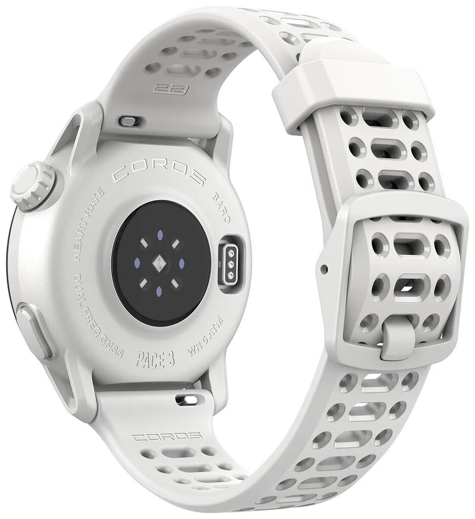 Coros Pace 3 GPS Sport Watch White w/ Silicone Band hinta ja tiedot | Älykellot | hobbyhall.fi