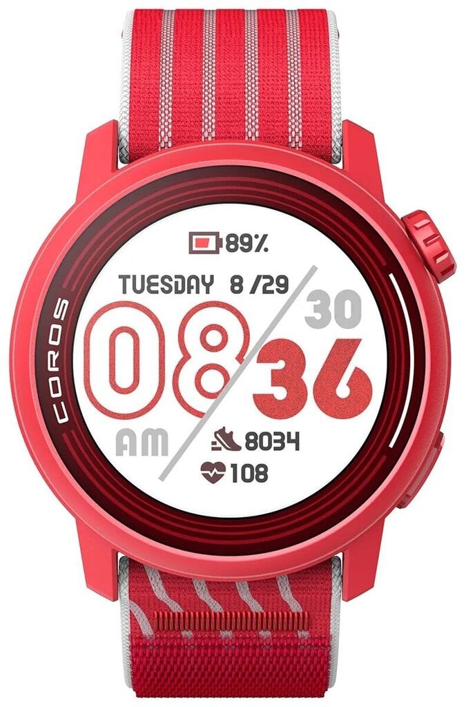 Coros Pace 3 GPS Sport Watch Red Track Edition hinta ja tiedot | Älykellot | hobbyhall.fi