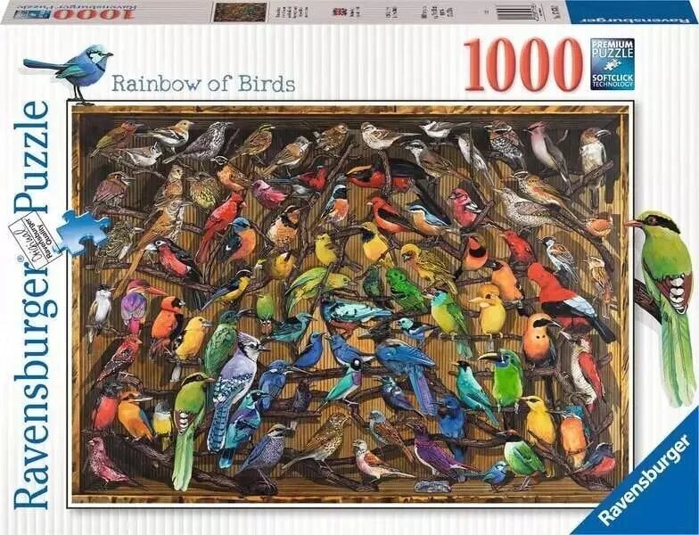 Ravensburger palapeli 1000 palaa korkealle hinta ja tiedot | Palapelit | hobbyhall.fi