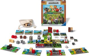 Ravensburger-lautapeli Minecraftin sankarit kylässä hinta ja tiedot | Lautapelit ja älypelit | hobbyhall.fi