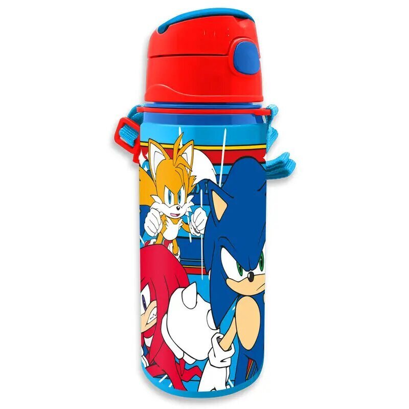 Sonic The Hedgehog alumiininen ruokala 600ml hinta ja tiedot | Tuttipullot ja tarvikkeet | hobbyhall.fi