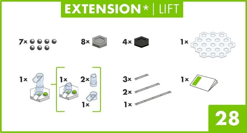 Gravitrax Hissi Täydennyssarja hinta ja tiedot | Poikien lelut | hobbyhall.fi