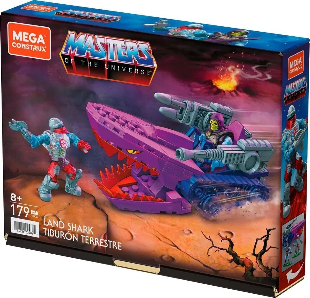 Masters of the Universe Origins Mega Construx Rakennussarja Land Shark 23 cm hinta ja tiedot | LEGOT ja rakennuslelut | hobbyhall.fi