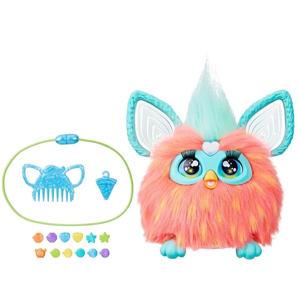 Furby Interaktiivinen pehmolelu koralli *saksankielinen versio* hinta ja tiedot | Tyttöjen lelut | hobbyhall.fi